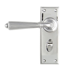[45318] Polished Chrome Hinton Lever Bathroom Set - 45318