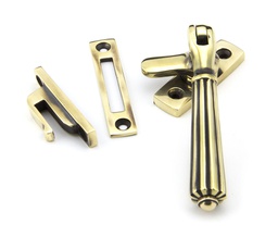 [45339] Aged Brass Locking Hinton Fastener - 45339