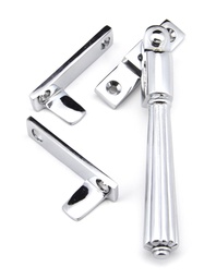 [45345] Polished Chrome Night-Vent Locking Hinton Fastener - 45345