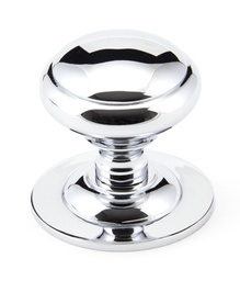 [91978] Polished Chrome Round Centre Door Knob - 91978