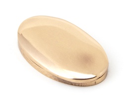 [91992] Polished Bronze Oval Escutcheon &amp; Cover - 91992