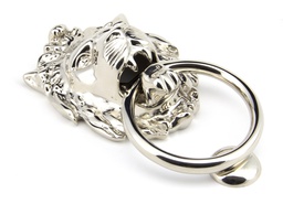 [91997] Polished Nickel Lion Head Door Knocker - 91997