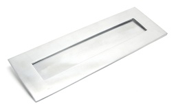 [92003] Satin Chrome Large Letter Plate - 92003