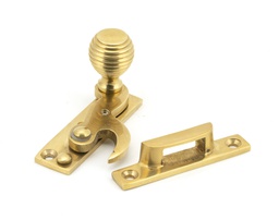 [45935] Polished Brass Beehive Sash Hook Fastener - 45935