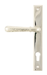 [45771] Polished Nickel Hammered Newbury Slimline Espag. Lock Set - 45771