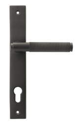 [45775] Aged Bronze Brompton Slimline Lever Espag. Lock Set - 45775