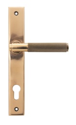 [45776] Polished Bronze Brompton Slimline Lever Espag. Lock Set - 45776