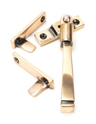 [45925] Polished Bronze Night-Vent Locking Avon Fastener - 45925